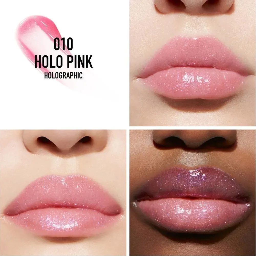 Dior NEW Dior Addict Lip Maximizer Lip Plumping Gloss in Holographic Pink